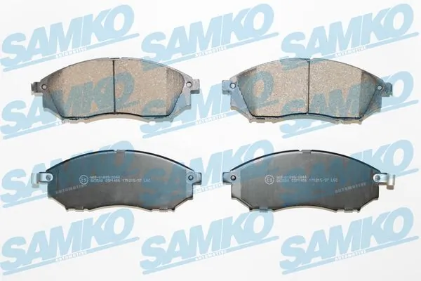 Brake Pad Set, disc brake 5SP1406