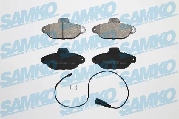 Brake Pad Set, disc brake 5SP462