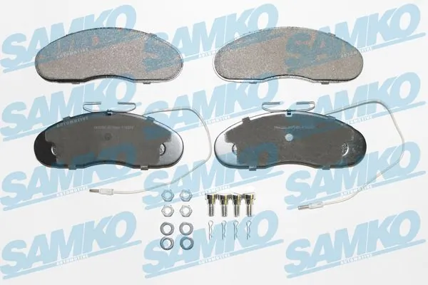 Brake Pad Set, disc brake 5SP580