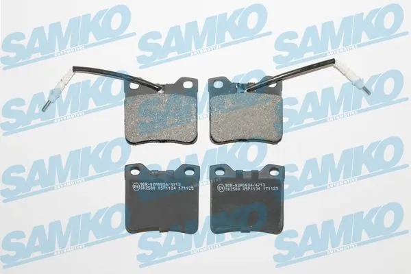 Brake Pad Set, disc brake 5SP1134
