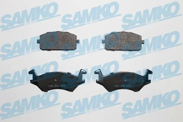 Brake Pad Set, disc brake 5SP251