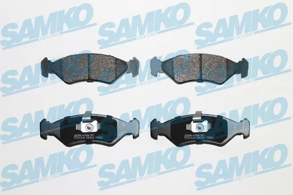 Brake Pad Set, disc brake 5SP625