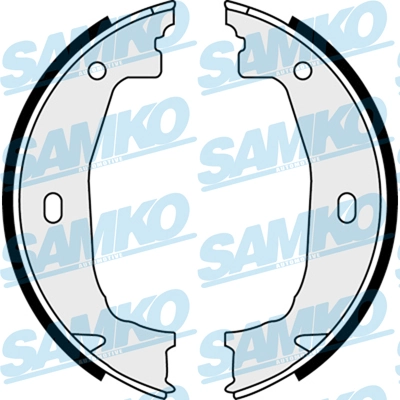Brake Shoe Set, parking brake 88100
