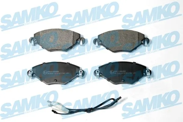 Brake Pad Set, disc brake 5SP793