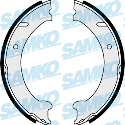 Brake Shoe Set, parking brake 88250