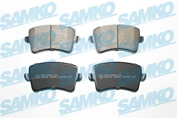 Brake Pad Set, disc brake 5SP1489