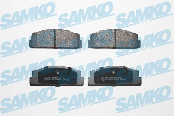 Brake Pad Set, disc brake 5SP003