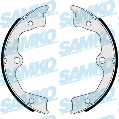 Brake Shoe Set, parking brake 81114