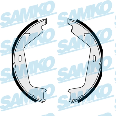 Brake Shoe Set, parking brake 81036