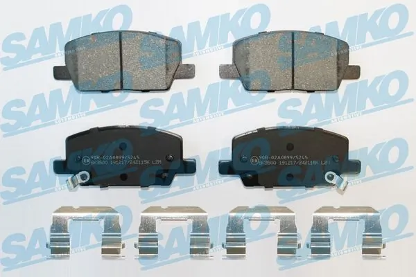 Brake Pad Set, disc brake 5SP2115K