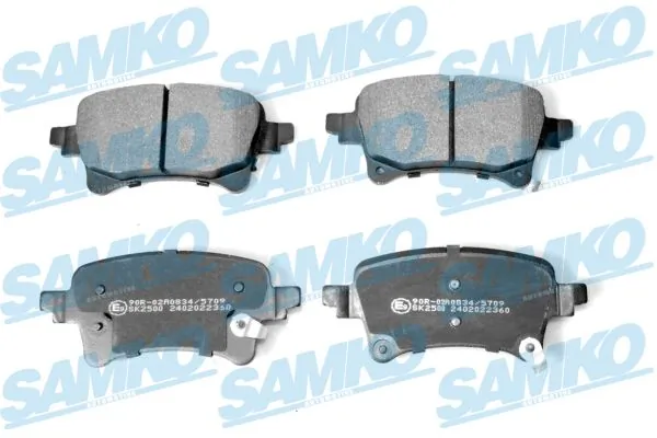 Brake Pad Set, disc brake 5SP2360