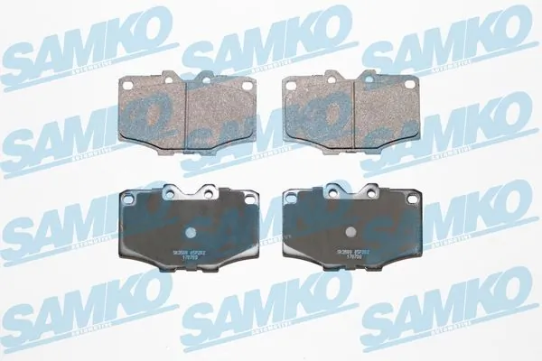 Brake Pad Set, disc brake 5SP202