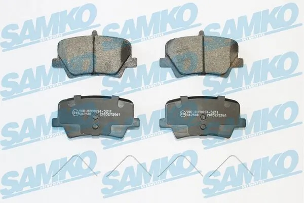 Brake Pad Set, disc brake 5SP2061