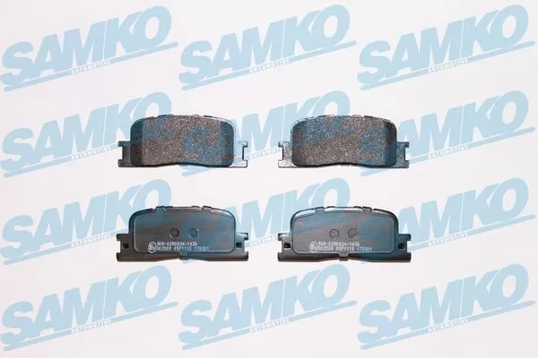 Brake Pad Set, disc brake 5SP1115