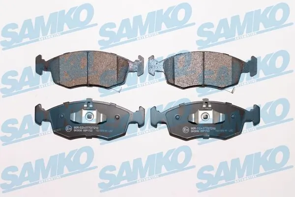 Brake Pad Set, disc brake 5SP1722