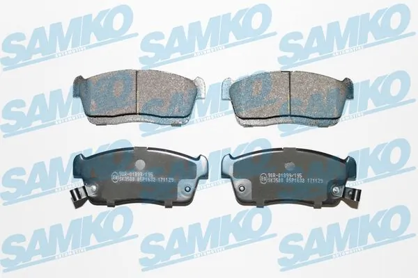 Brake Pad Set, disc brake 5SP1632