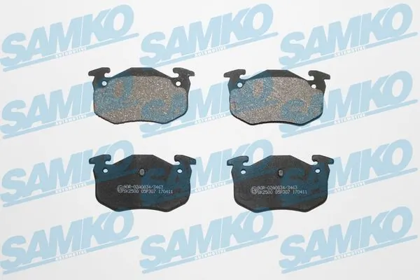 Brake Pad Set, disc brake 5SP307