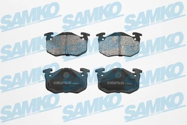 Brake Pad Set, disc brake 5SP484