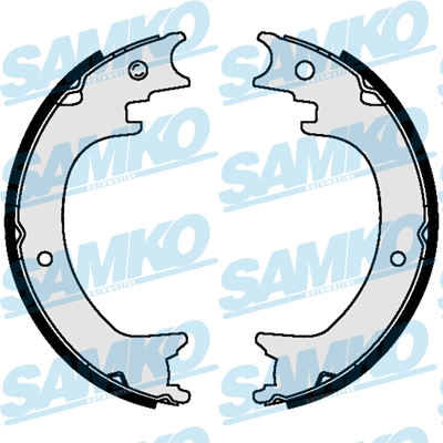 Brake Shoe Set, parking brake 89590