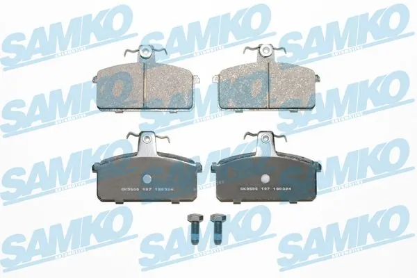 Brake Pad Set, disc brake 5SP107