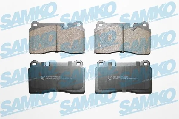 Brake Pad Set, disc brake 5SP1505