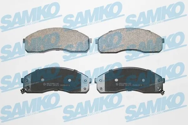 Brake Pad Set, disc brake 5SP1072