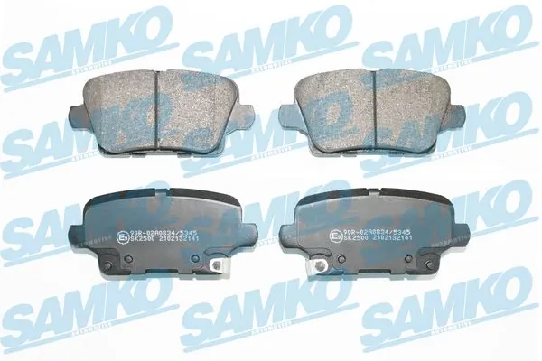 Brake Pad Set, disc brake 5SP2141