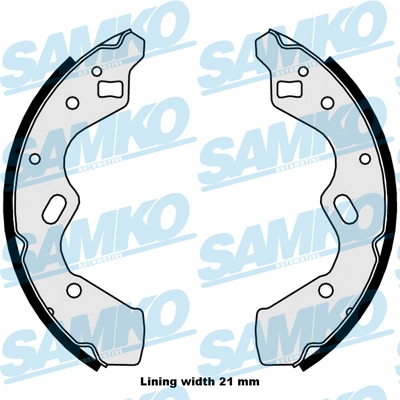 Brake Shoe Set 88050