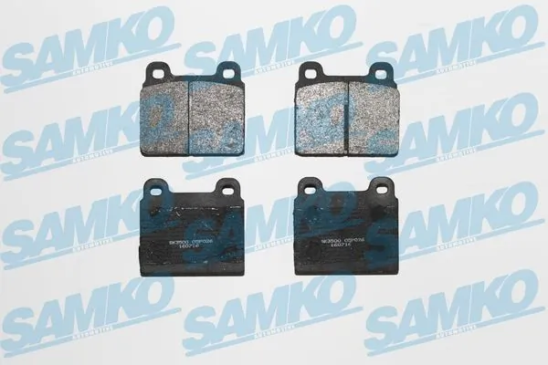 Brake Pad Set, disc brake 5SP026