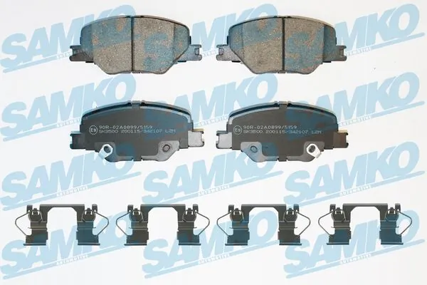 Brake Pad Set, disc brake 5SP2107K