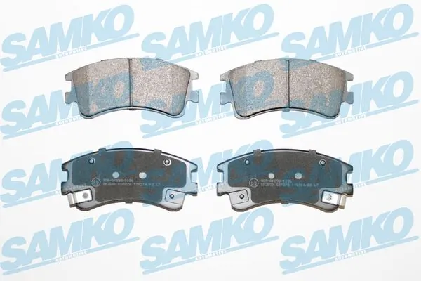 Brake Pad Set, disc brake 5SP878