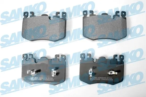 Brake Pad Set, disc brake 5SP2362