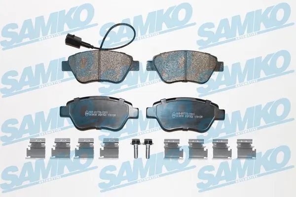 Brake Pad Set, disc brake 5SP763K