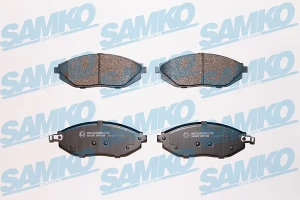 Brake Pad Set, disc brake 5SP1629