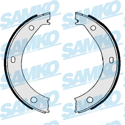 Brake Shoe Set, parking brake 84690
