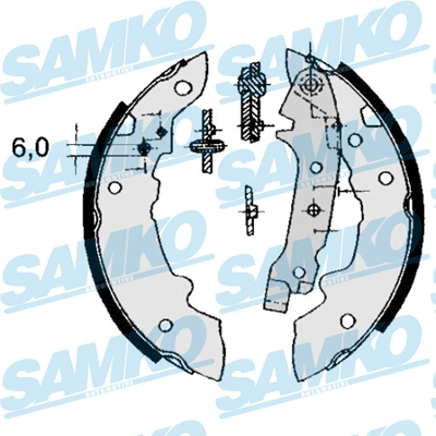 Brake Shoe Set 84320