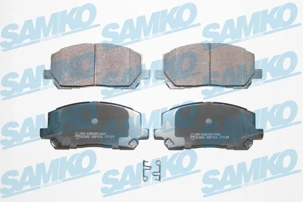 Brake Pad Set, disc brake 5SP1516