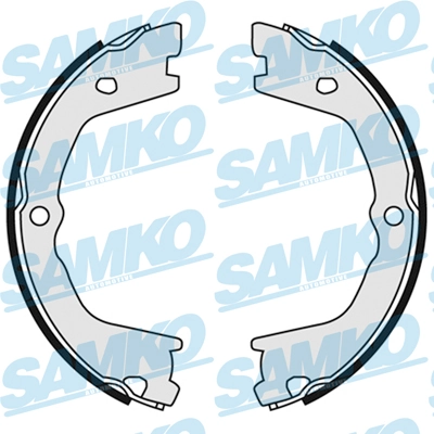 Brake Shoe Set, parking brake 89080