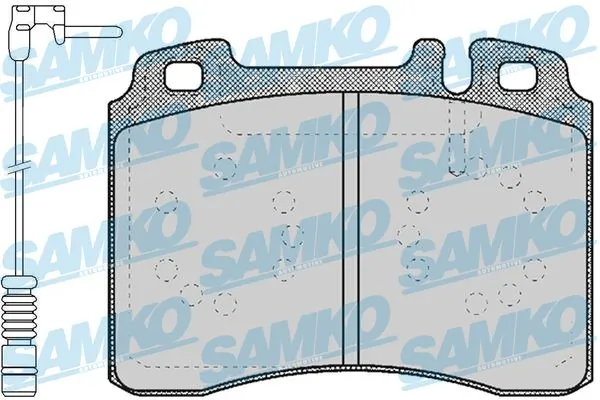 Brake Pad Set, disc brake 5SP423A