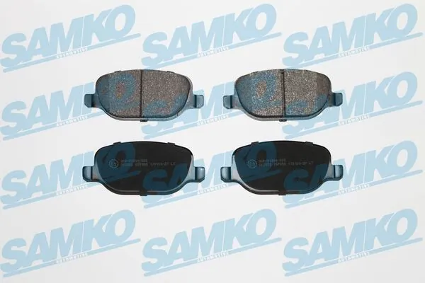 Brake Pad Set, disc brake 5SP855