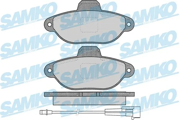 Brake Pad Set, disc brake 5SP1262