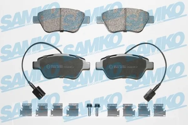 Brake Pad Set, disc brake 5SP1656K
