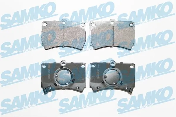 Brake Pad Set, disc brake 5SP587