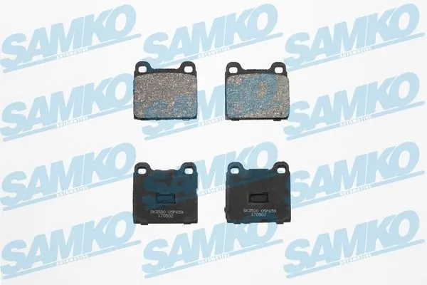 Brake Pad Set, disc brake 5SP659