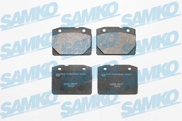 Brake Pad Set, disc brake 5SP127