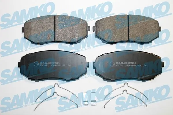Brake Pad Set, disc brake 5SP2208