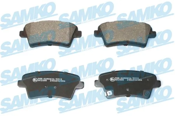 Brake Pad Set, disc brake 5SP2386