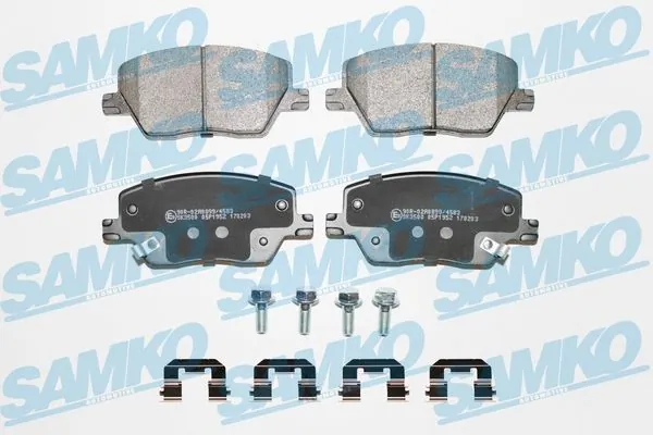 Brake Pad Set, disc brake 5SP1952K