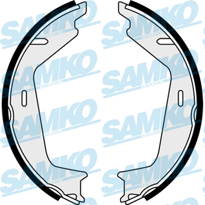 Brake Shoe Set, parking brake 88260