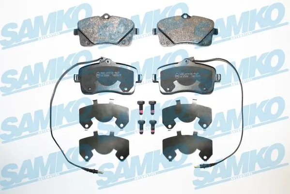 Brake Pad Set, disc brake 5SP1601